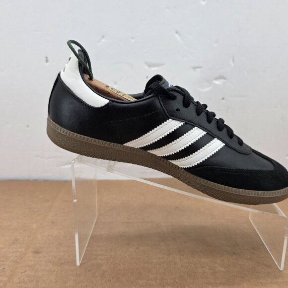 Adidas Samba OG Shoes Mens Size 8.5 Black White Leather Gum Indoor Soccer main image 9